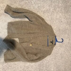 Forever 21 Brown Fuzzy Cardigan
